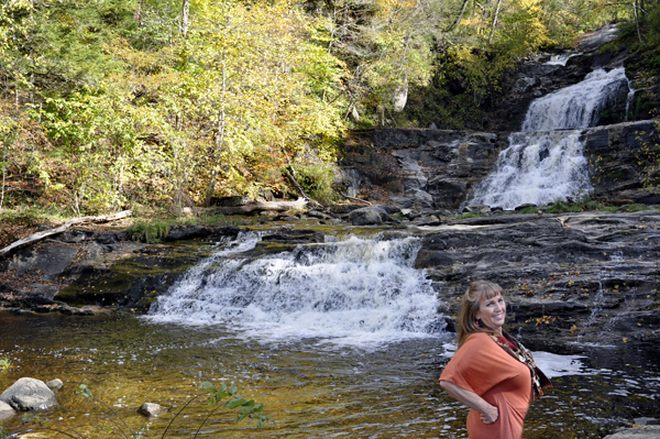 Karen Duquette by Kent Falls